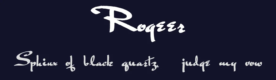 Rogeer by Intellecta Design — Script Handwritten Font — thumbnail 2