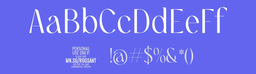 Rogsant Crisp by Måns Grebäck — Sans Serif Font — thumbnail 3