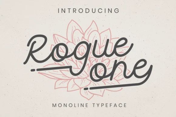 Rogue One Font by attypestudio — Script Handwritten Font