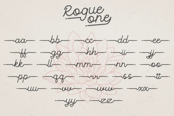 Rogue One Font by attypestudio — Script Handwritten Font — thumbnail 6