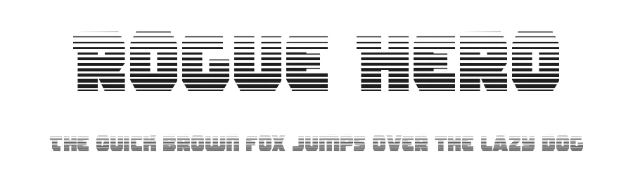 Rogue Hero by Iconian Fonts — Display Font