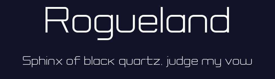 Rogueland by Namara Creative — Sans Serif Font — thumbnail 2