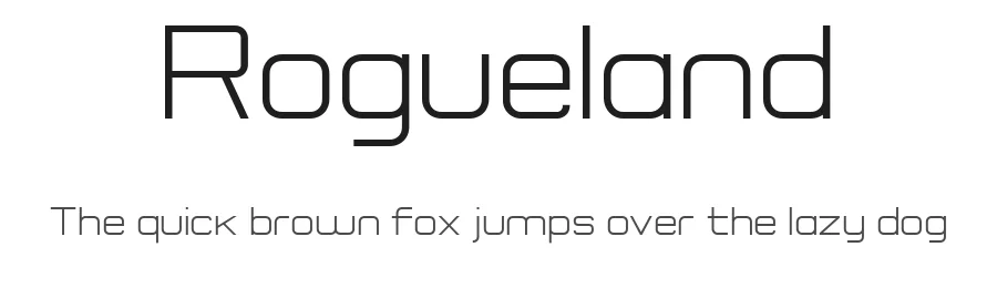 Rogueland by Namara Creative — Sans Serif Font