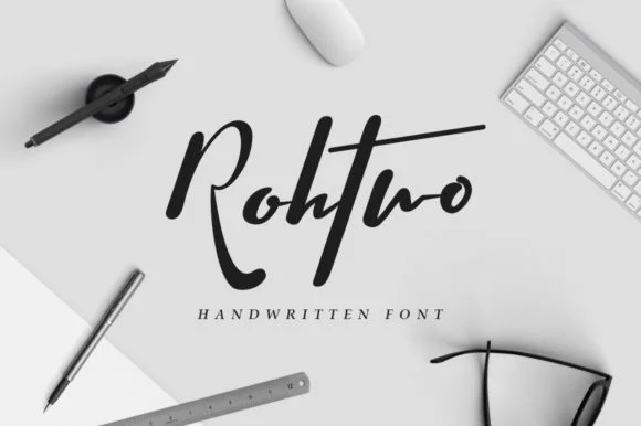 Rohtwo Font by Maulana Creative — Script Handwritten Font
