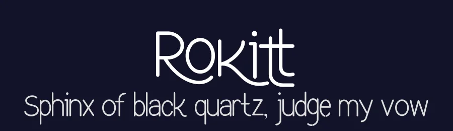 Rokitt by Letterena Studios — Sans Serif Font — thumbnail 2