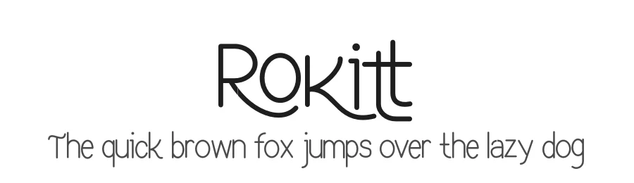 Rokitt by Letterena Studios — Sans Serif Font