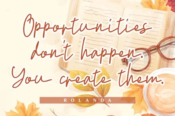 Rolanda Story Font by Letterena Studios — Script Handwritten Font — thumbnail 5