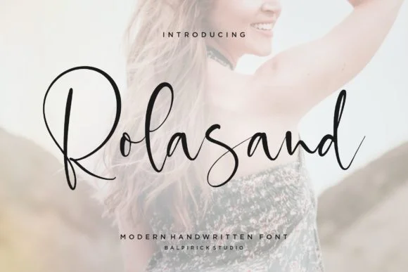 Rolasand Font by Balpirick — Script Handwritten Font