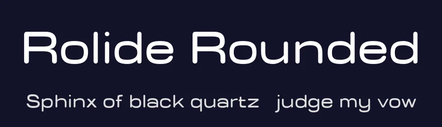 Rolide Rounded by Craft Supply Co. — Sans Serif Font — thumbnail 2