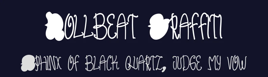 Rollbeat Graffiti by PutraCetol Studio — Script Handwritten Font — thumbnail 2