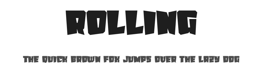 Rolling