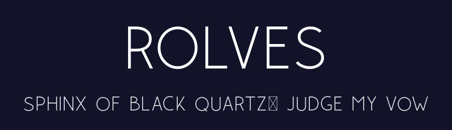 Rolves by Craft Supply Co. — Sans Serif Font — thumbnail 2