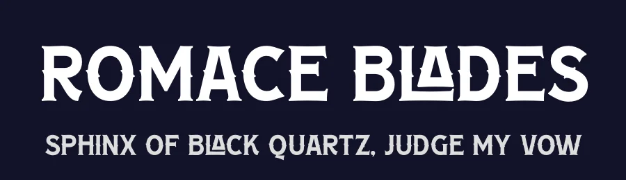Romace Blades by Storytype Studio — Decorative Font — thumbnail 2