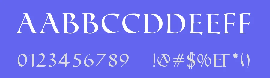 Roman SD by Steve Deffeyes — Decorative Font — thumbnail 3