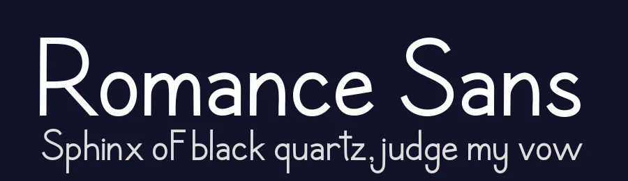 Romance Sans by AEN Creative Studio — Sans Serif Font — thumbnail 2