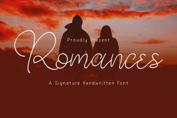 Romances Font by Creassion Studio by Creassion Studio — Script Handwritten Font