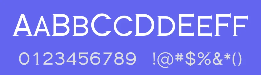 Romanesque Serif by Typeface Florence — Serif Font — thumbnail 3