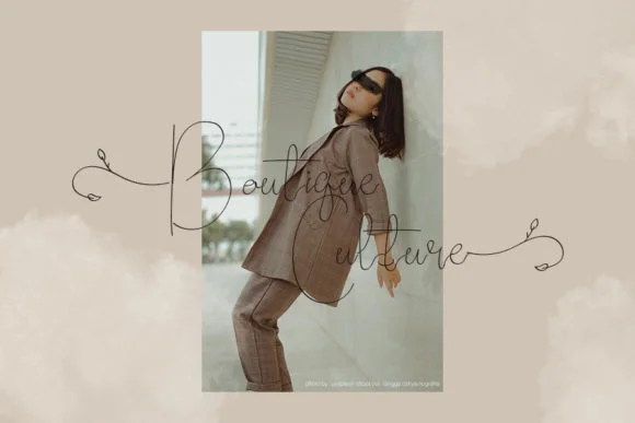 Romantic Leaf Font by Creassion Studio — Script Handwritten Font — thumbnail 2