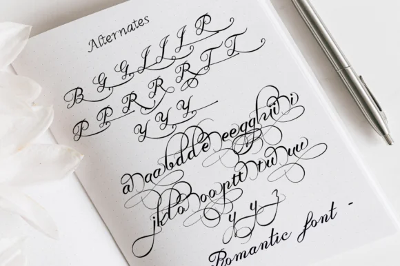 Romantic Season Font by Dedi Art Studio — Script Handwritten Font — thumbnail 5
