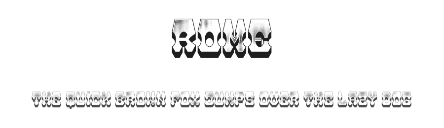 Rome by Vladimir Nikolic — Decorative Font