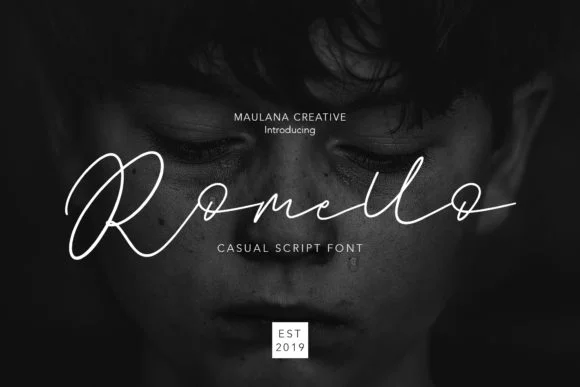 Romello Font by Maulana Creative — Script Handwritten Font