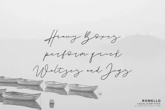 Romello Font by Maulana Creative — Script Handwritten Font — thumbnail 3