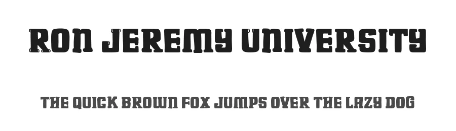Ron Jeremy University