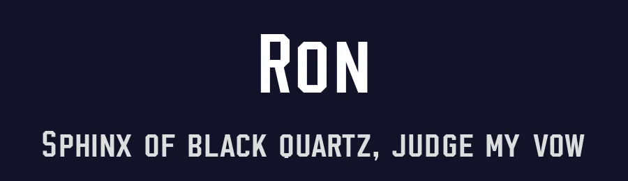 Ron by Brainware Graphic — Decorative Font — thumbnail 2