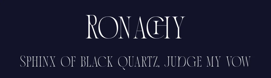 Ronachy by Storytype Studio — Serif Font — thumbnail 2