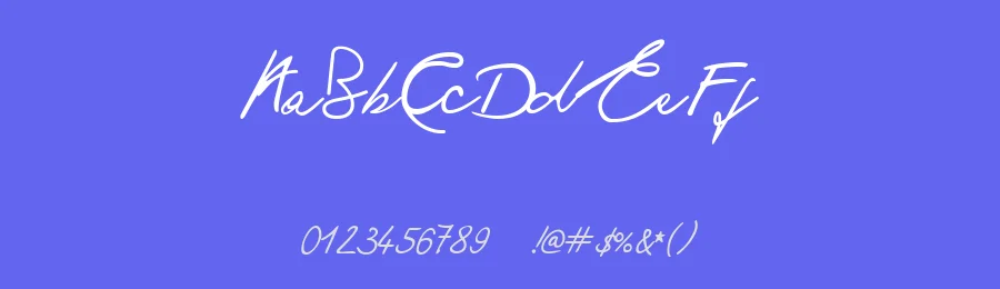 Ronald Handwriting by Paul Sutcliffe — Script Handwritten Font — thumbnail 3