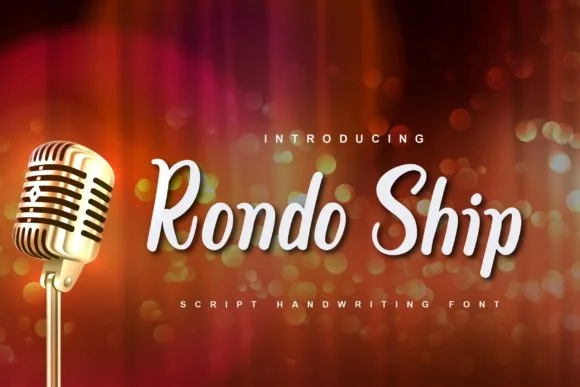 Rondo Ship Font by himmahdesign — Script Handwritten Font