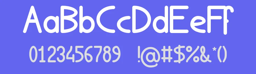 Rondouillard by Gaël Chrétien — Decorative Font — thumbnail 3