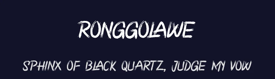 Ronggolawe by GFR Creative — Script Handwritten Font — thumbnail 2