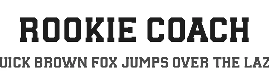 Rookie Coach