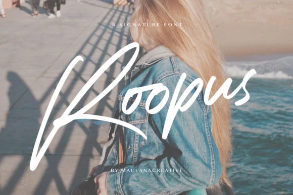 Roopus Font by Maulana Creative — Script Handwritten Font