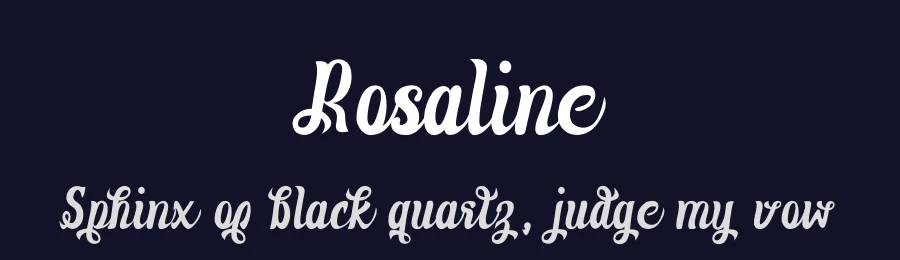 Rosaline by Ameerazan Studio — Script Handwritten Font — thumbnail 2