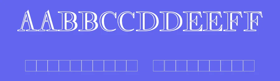 Rosart by Roger White — Decorative Font — thumbnail 3