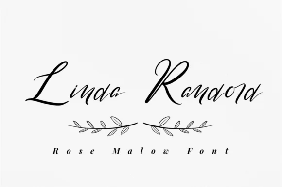 Rose Malow Font by attypestudio — Script Handwritten Font — thumbnail 2