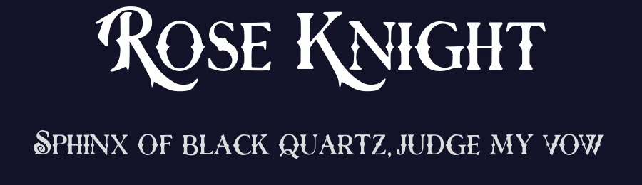 Rose Knight by StringLabs Creative Studio — Decorative Font — thumbnail 2