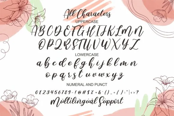 Rosella Flakes Font by awansenja.type — Script Handwritten Font — thumbnail 7