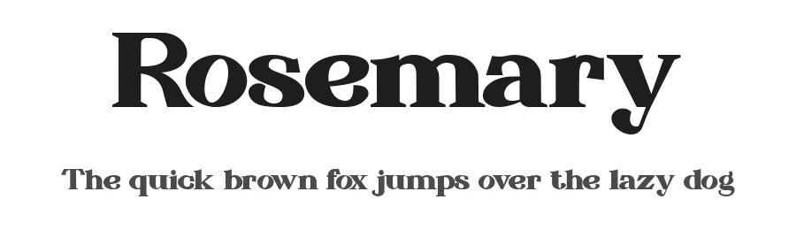 Rosemary by StringLabs Creative Studio β Serif Font