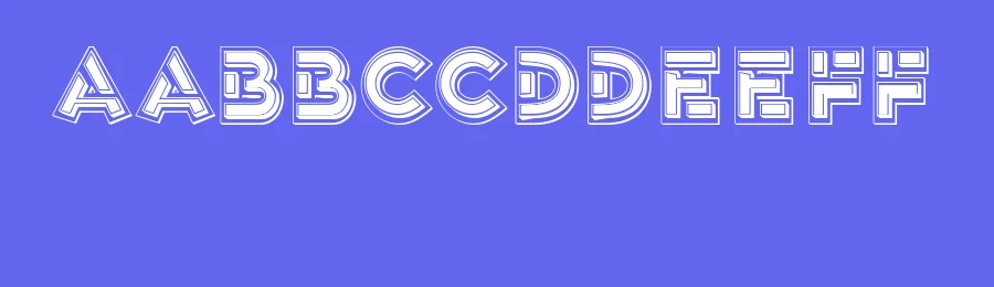 Roshandan by Vladimir Nikolic — Decorative Font — thumbnail 3