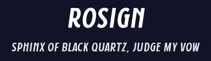 Rosign by surotype — Sans Serif Font — thumbnail 2