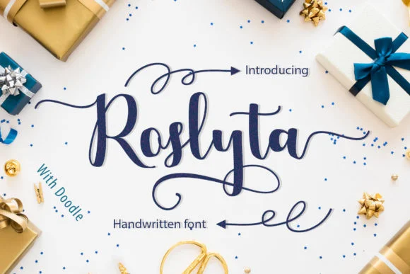 Roslyta Font by Sulthan Studio — Script Handwritten Font
