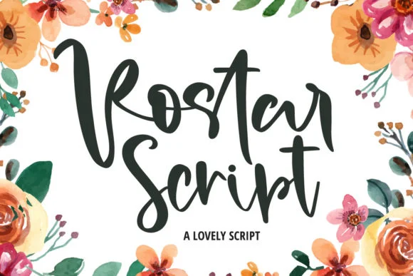 Rostar Font by Fallengraphic — Script Handwritten Font