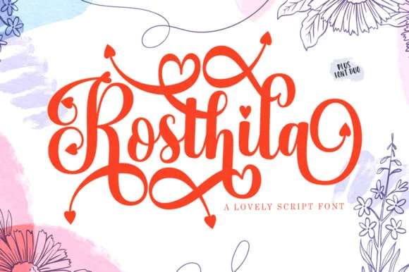 Rosthila Font by LetterFreshStudio — Script Handwritten Font