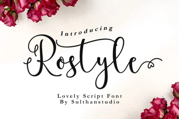 Rostyle Font by Sulthan Studio — Script Handwritten Font