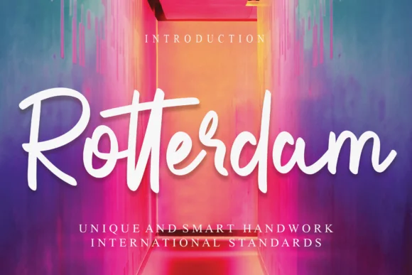 Rotterdam Font by Roronoa zoro.S.P.D — Script Handwritten Font