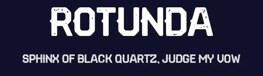 Rotunda by Woodcutter — Decorative Font — thumbnail 2