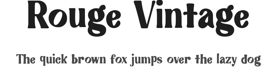 Rouge Vintage